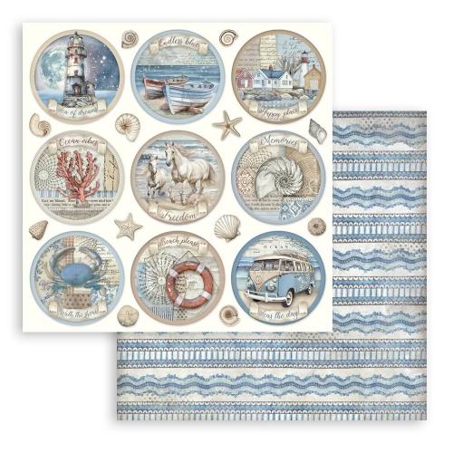 Stamperia Silent Sea 12x12 Inch Paper Pack (SBBL169)