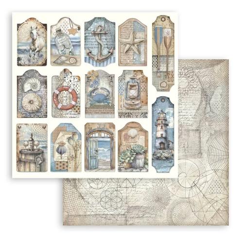 Stamperia Silent Sea 12x12 Inch Paper Pack (SBBL169)