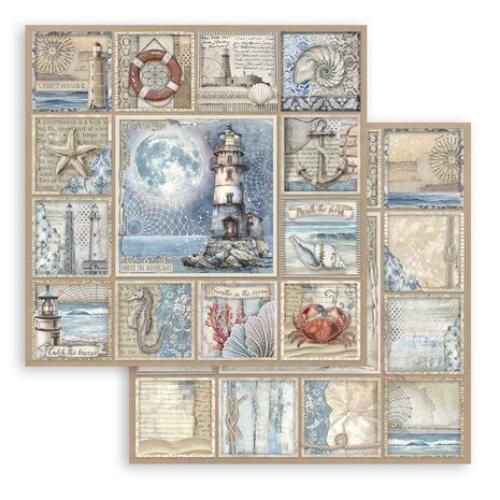 Stamperia Silent Sea 8x8 Inch Paper Pack (SBBS125)