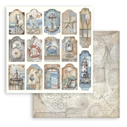 Stamperia Silent Sea 8x8 Inch Paper Pack (SBBS125)