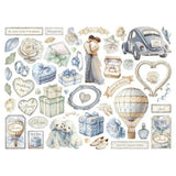 Stamperia Timeless Die Cuts (50pcs) (DFLDC116)