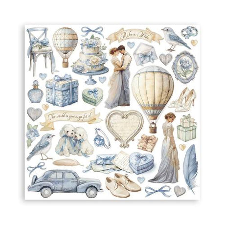 Stamperia Timeless 12x12 Inch Paper Pack (SBBL171)