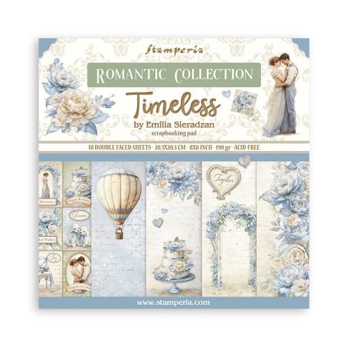 Stamperia Timeless 8x8 Inch Paper Pack (SBBS127)