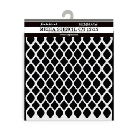 Stamperia Timeless Thick Stencil Selection (8pcs) (KSTDX02)