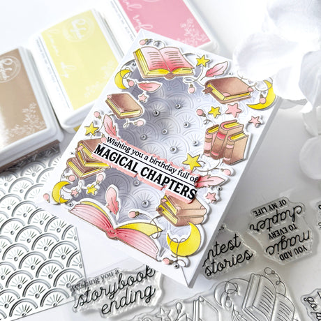 Pinkfresh Studio Twilight Tales stamp, Stencil & Die Bundle