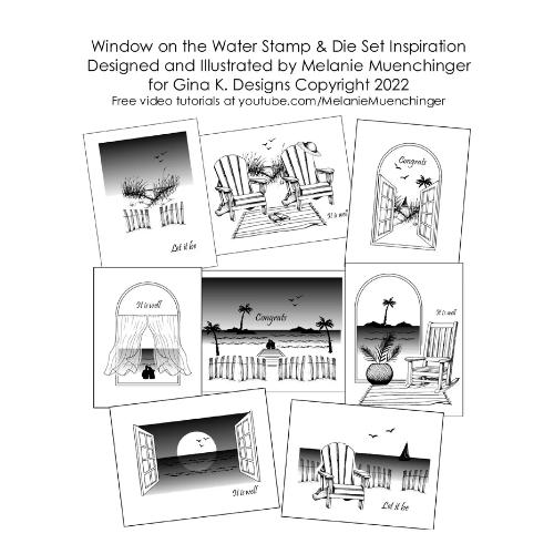 Gina K Designs Bundle - Window on the Water