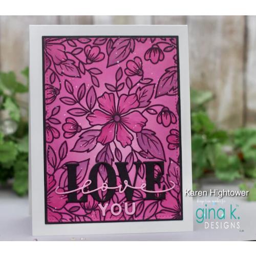 Gina K Design STAMPS- Blossoms in Bloom