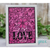 Gina K Design STAMPS- Blossoms in Bloom