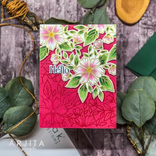 Gina K Design STAMPS- Blossoms in Bloom