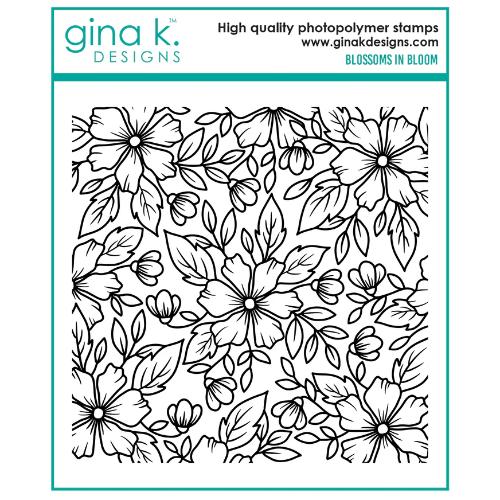 Gina K Design STAMPS- Blossoms in Bloom