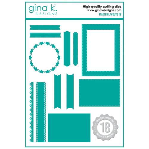 Gina K Designs DIE- Master Layouts 18