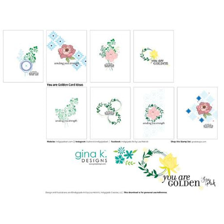 Gina K Designs BUNDLE- You are Golden