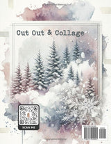 Maremi's Small Art - MAREMI'S Backgrounds for art journaling & collage WHEN SNOW FALLS