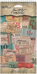 Idea-ology Tim Holtz Ticket Book (TH94036)