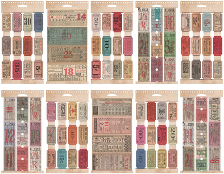 Idea-ology Tim Holtz Ticket Book (TH94036)