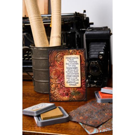 Sizzix Multi-Level Textured Impressions by Tim Holtz Vault Gears (666866)