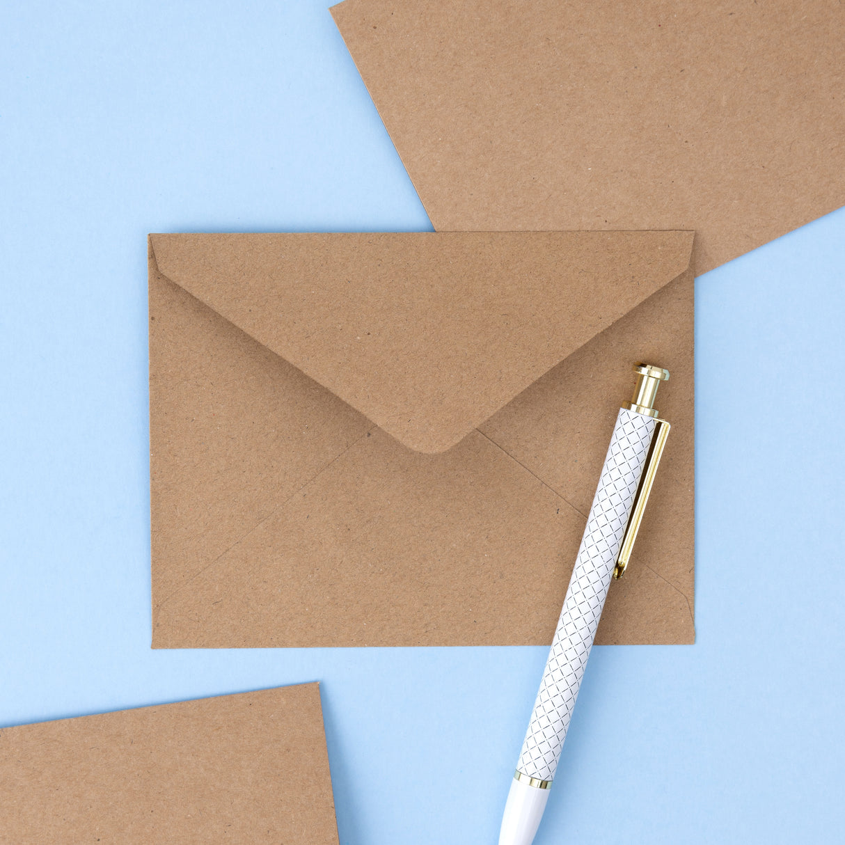 Colorbok A2 Cards W/Envelopes (4.375"X5.75") 50/Pkg Kraft