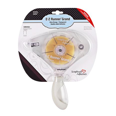 3L Scrapbook Adhesive E-Z Runner GRAND - Permanent Adhesive GREY 01260-6