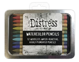 Tim Holtz Distress Watercolor Pencil 12/Pkg SET 3