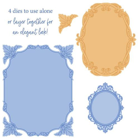 Honey Bee Stamps Antique Layering Frames - Stand Alone Honey Cuts