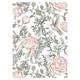 Honey Bee Stamps Zelia's English Garden - 5x7 Rubber Cling Stamp