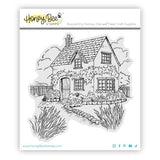 Honey Bee Stamps English Cottage - 4-1/4"x5" Rubber Cling Stamp