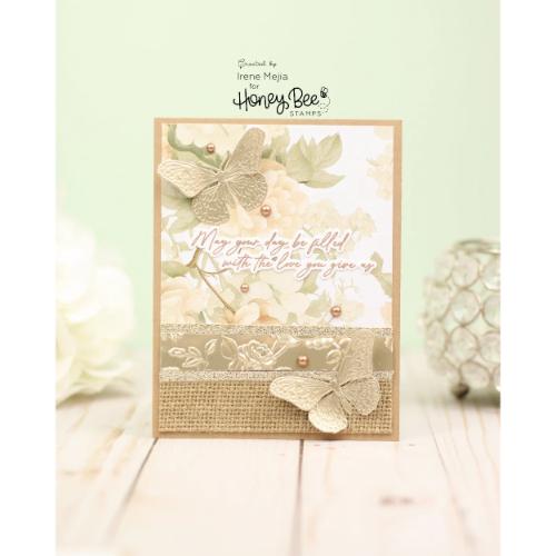 Honey Bee Stamps Cottage Countryside Paper Pad 6x8.5 - 24 Double Sided Sheets