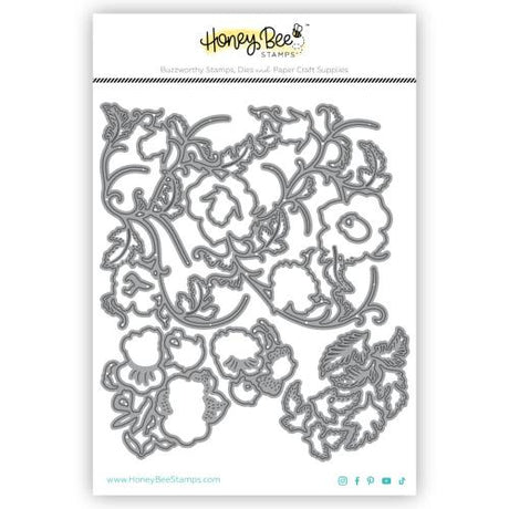 Honey Bee Stamps Bold Background: Chinoiserie - Stand Alone Honey Cuts
