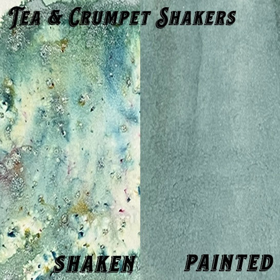 Lindy's Stamp Gang Magical Shaker 2.0 Individual Jar 10g Dunka Biscuit Blue Green