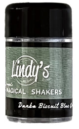 Lindy's Stamp Gang Magical Shaker 2.0 Individual Jar 10g Dunka Biscuit Blue Green
