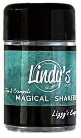 Lindy's Stamp Gang Magical Shaker 2.0 Individual Jar 10g Lizzy's Cuppa' Tea Teal