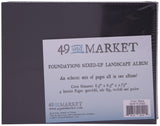 49 & Market Foundations Mixed Up Album Landscape - Black - FA-25422