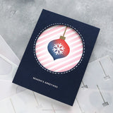 Concord & 9th Kristina Werner Simple Christmas Stencil Pack (6 qty; 6 x 6)