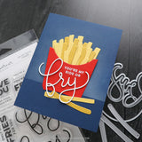Concord & 9th KW So Fry-tastic Stamp Set (4 x 6) / Die Bundle