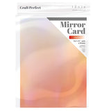 Craft Perfect Ombre Iridescent Mirror Cardstock 8.5"X11" Angel Fire