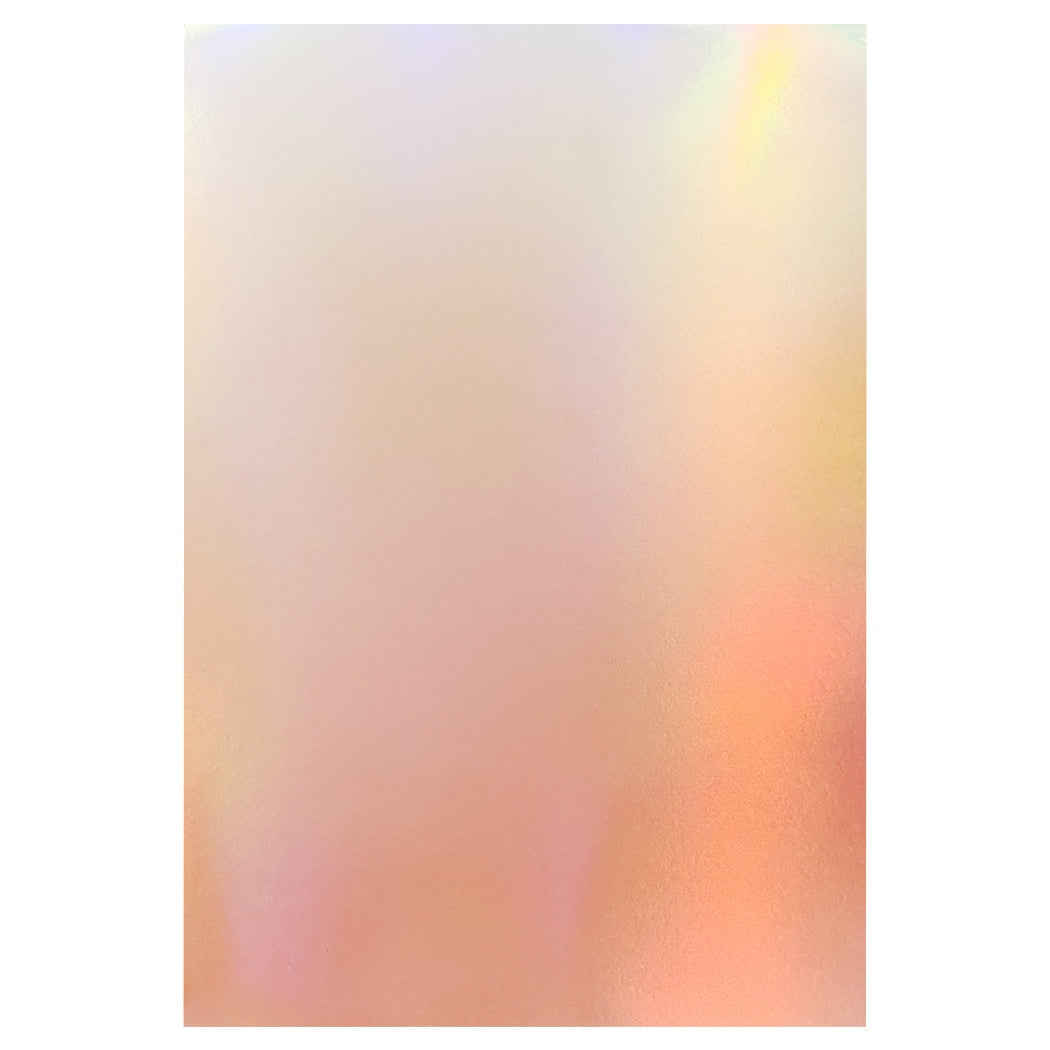 Craft Perfect Ombre Iridescent Mirror Cardstock 8.5"X11" Angel Fire