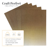 Craft Perfect Ombre Glitter Cardstock 8.5"X11" Oyster Luster