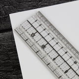 Tim Holtz Media Ruler 12"X2"