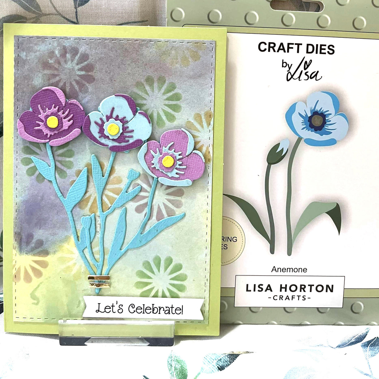 Lisa Horton Crafts Layering Dies Anemone