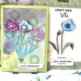 Lisa Horton Crafts Layering Dies Anemone