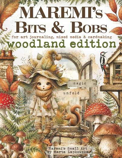 Maremi's Small Art - MAREMI'S SMALL ART BOOK BY MARTA LAPKOWSKA - Bits & Bobs (Woodland Edition)