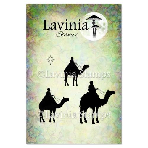 Lavinia Stamp Three Kings and a Star Stamp LAV090