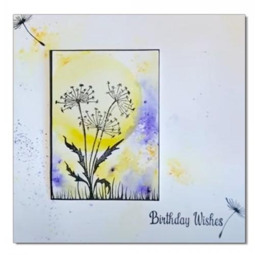 Lavinia Stamp Dandelions 2 Stamp LAV220