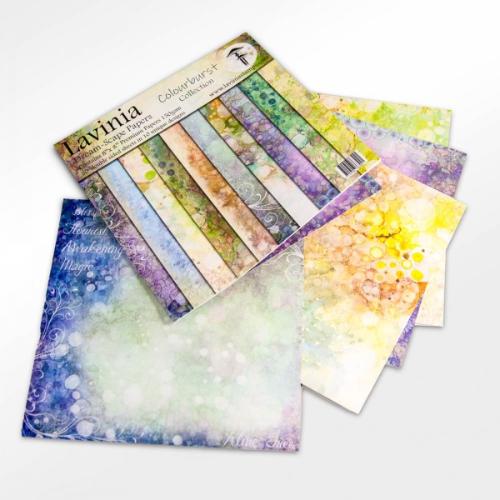 Lavinia Stamp Dreamscape Papers. The Colourburst Collection