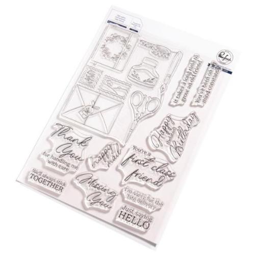 Pinkfresh Studio Classic Correspondence stamp