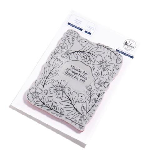 Pinkfresh Studio Happy Hummingbirds cling stamp