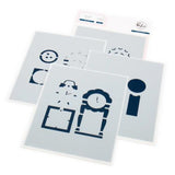 Pinkfresh Studio Good Times stamp/die/stencil/press plate Bundle