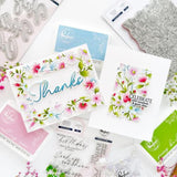 Pinkfresh Studio Garden Medley cling stamp