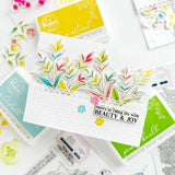 Pinkfresh Studio Keepsakes of the Heart Stamp/die/stencil BUNDLE