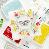 Pinkfresh Studio Keepsakes of the Heart Stamp/die/stencil BUNDLE